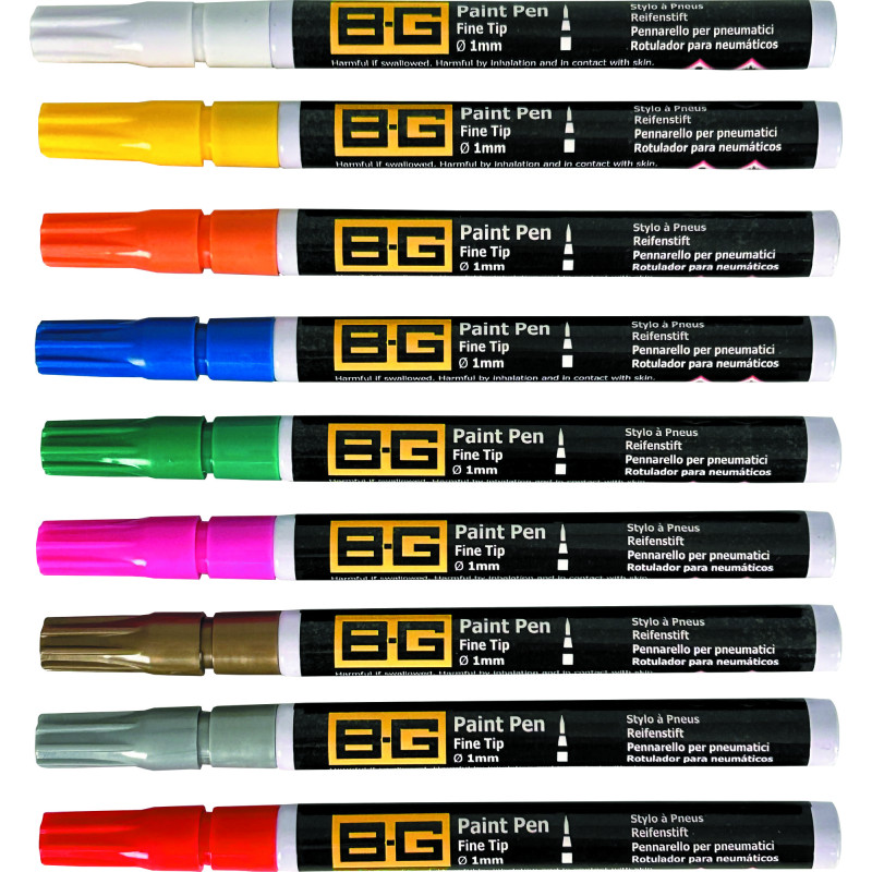 Fine tip paint shop pen